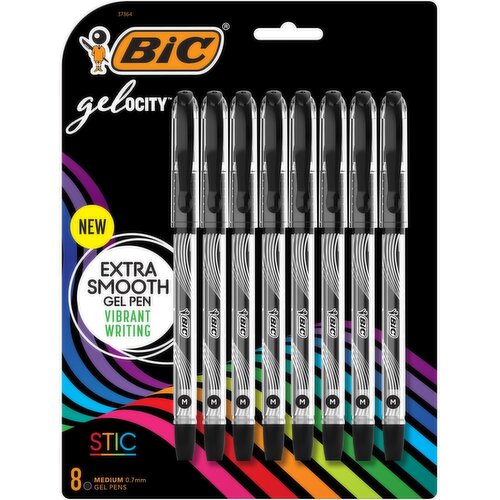 BIC Gelocity Stic blk 0.7m